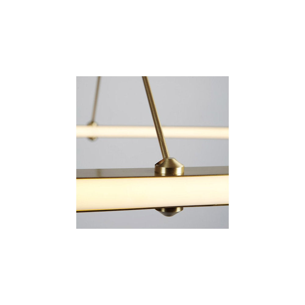 Halo Oval Pendant Light