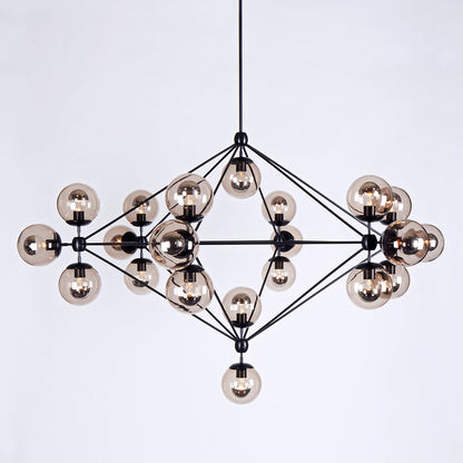 Modo 6 Sided Chandelier - 21 Globes