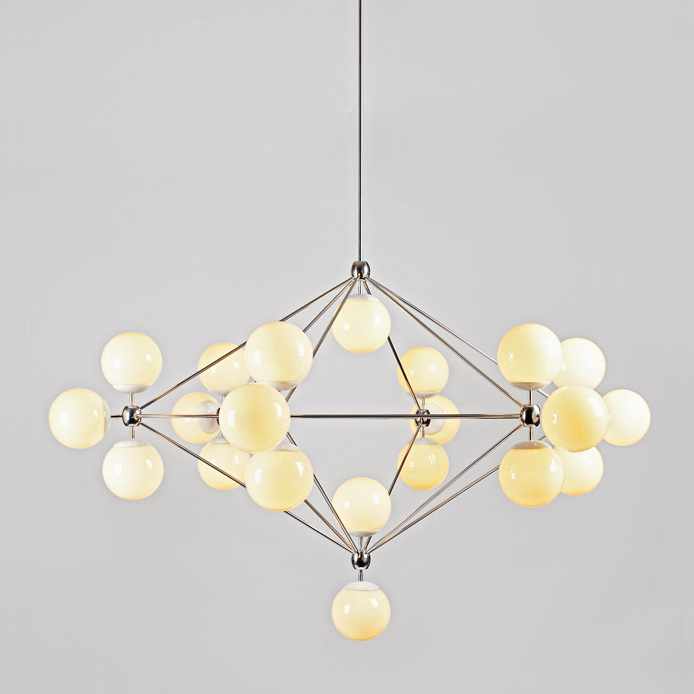 Modo 6 Sided Chandelier - 21 Globes