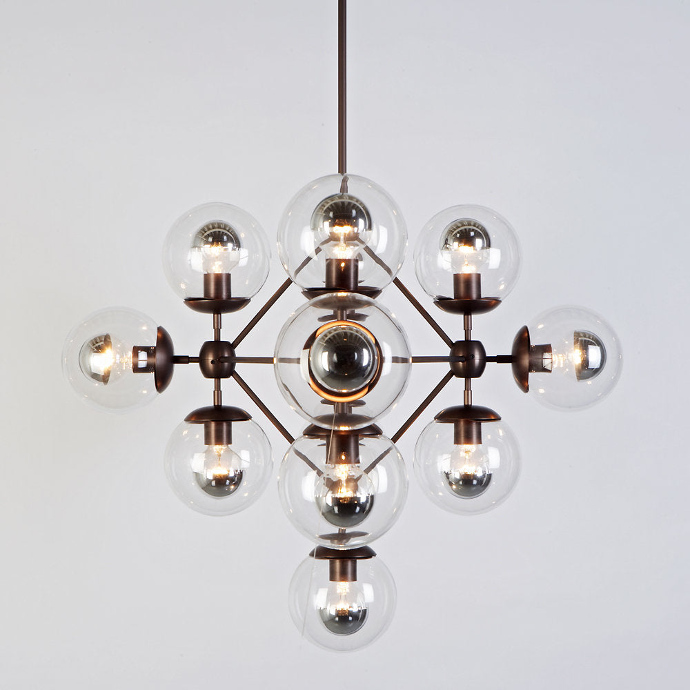Modo Diamond Chandelier - 13 Globes