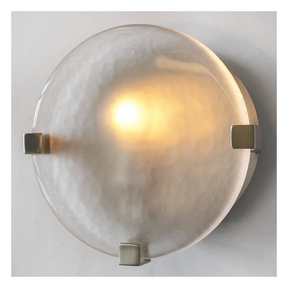 Lunette 3-Prong Round Wall Sconce
