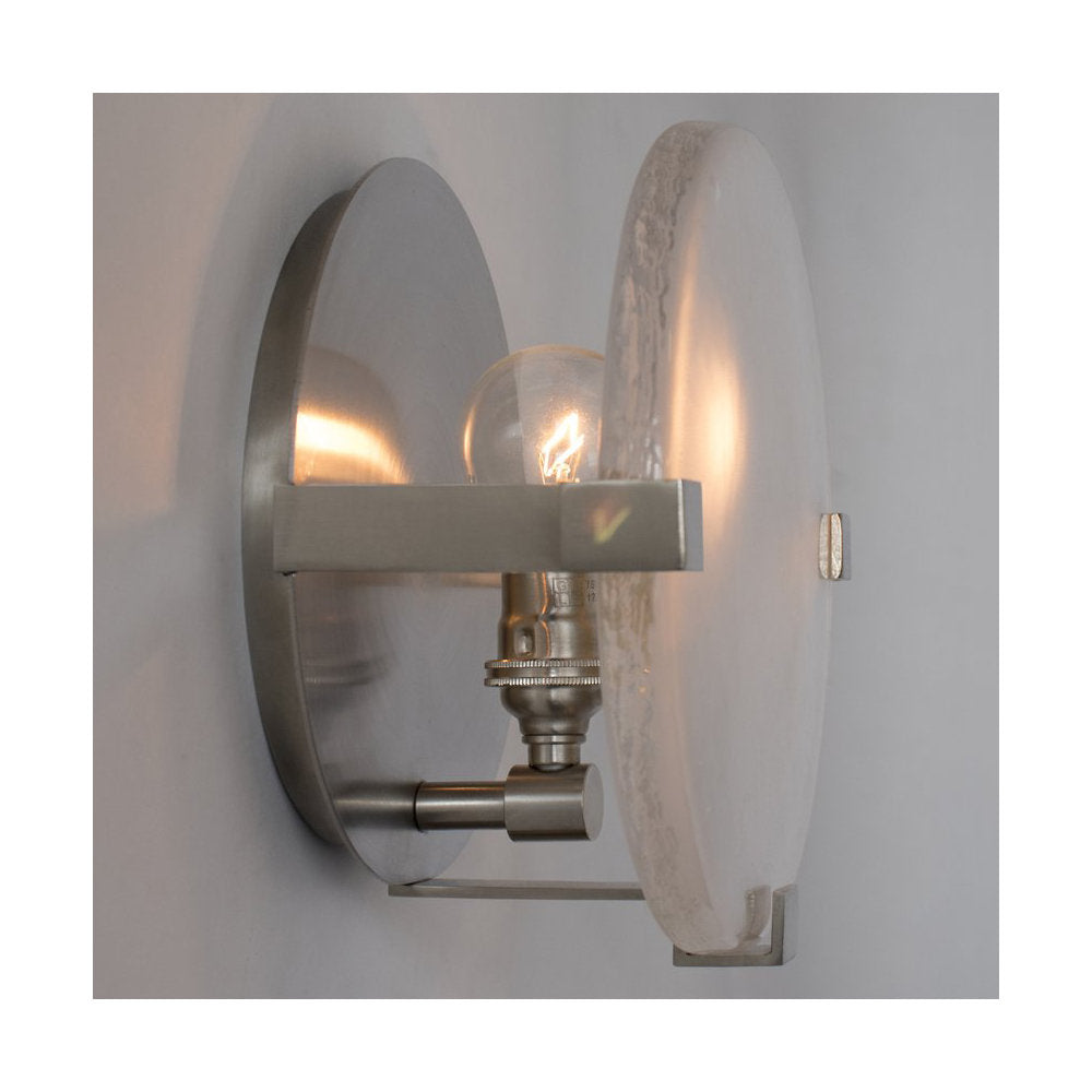 Lunette 3-Prong Round Wall Sconce