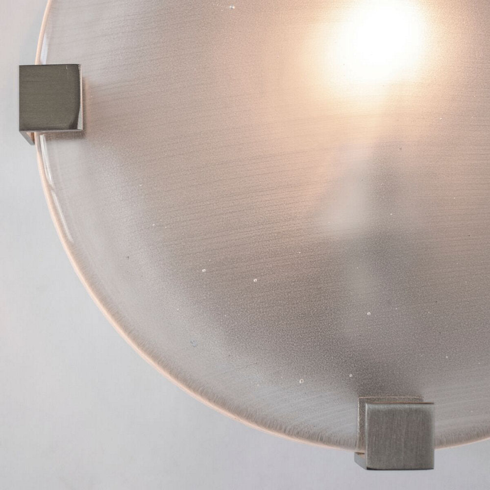 Lunette 3-Prong Round Wall Sconce