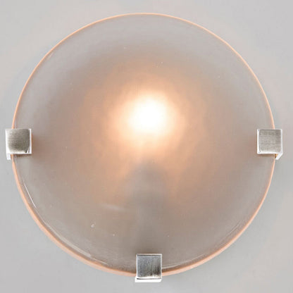Lunette 3-Prong Round Wall Sconce
