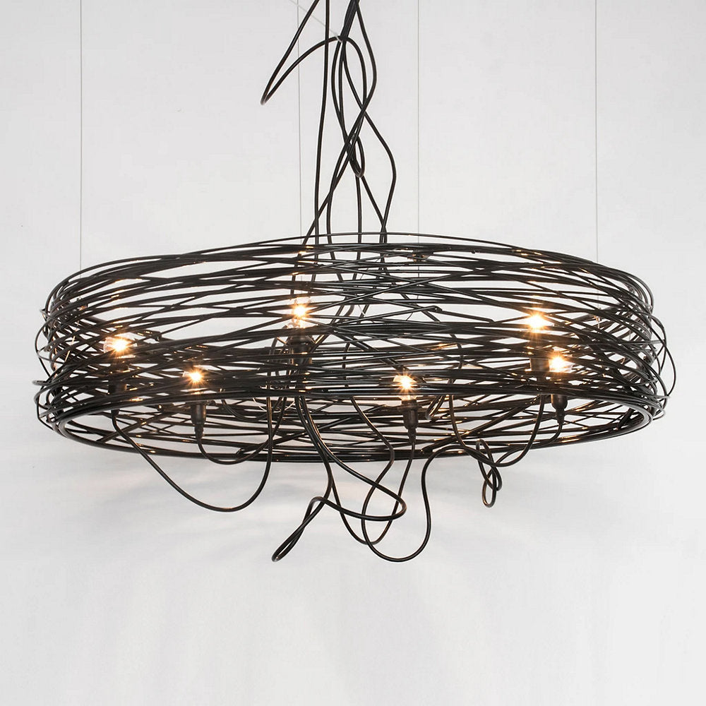 Spiral Nest Chandelier