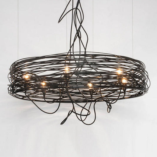 Spiral Nest Chandelier