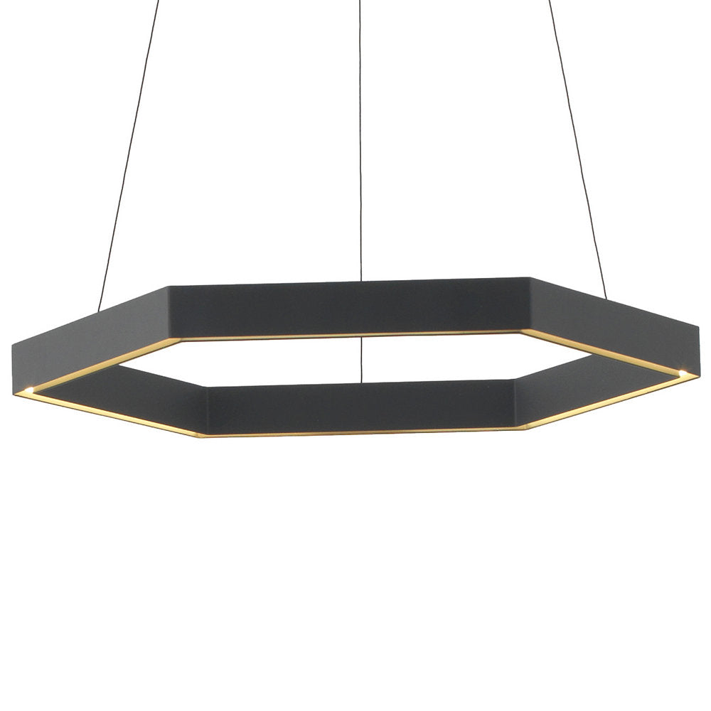 Hex LED Chandelier