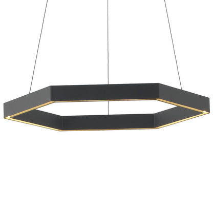 Hex LED Chandelier