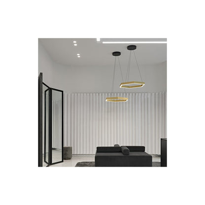 Hex LED Chandelier