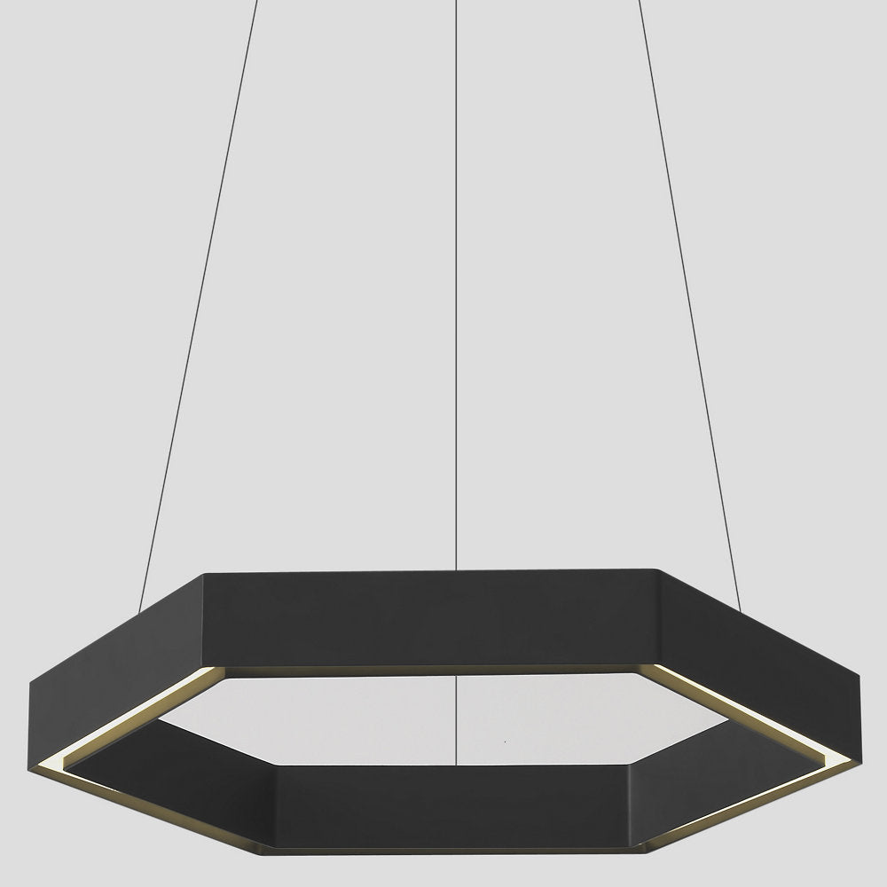 Hex LED Chandelier