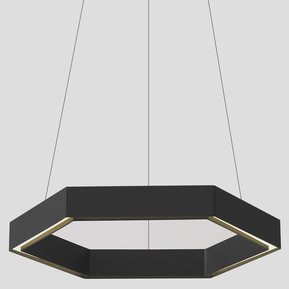Hex LED Chandelier