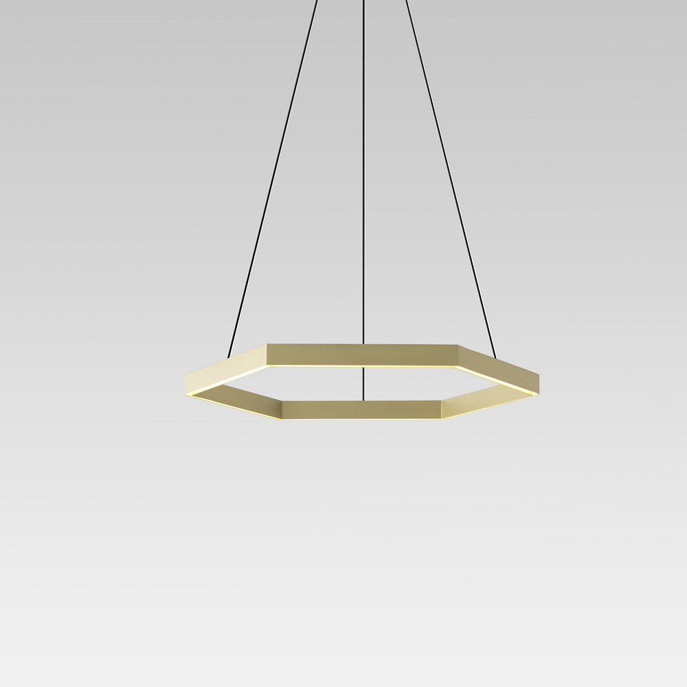 Hex LED Chandelier