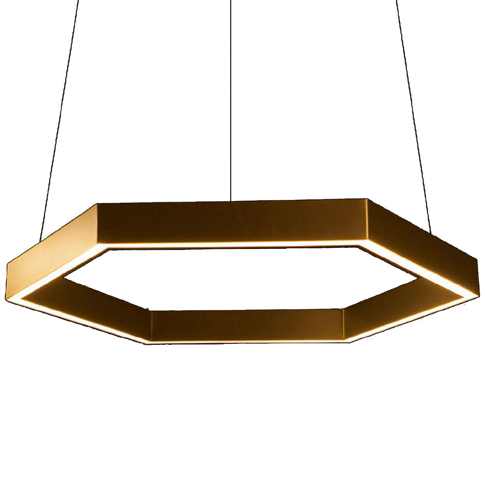 Hex LED Chandelier