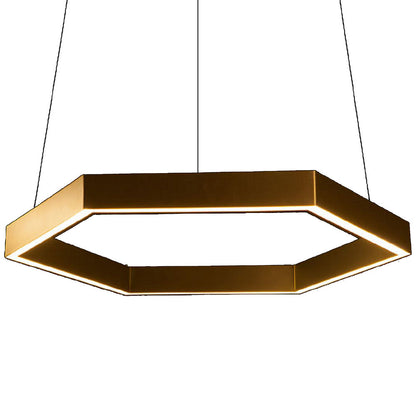 Hex LED Chandelier