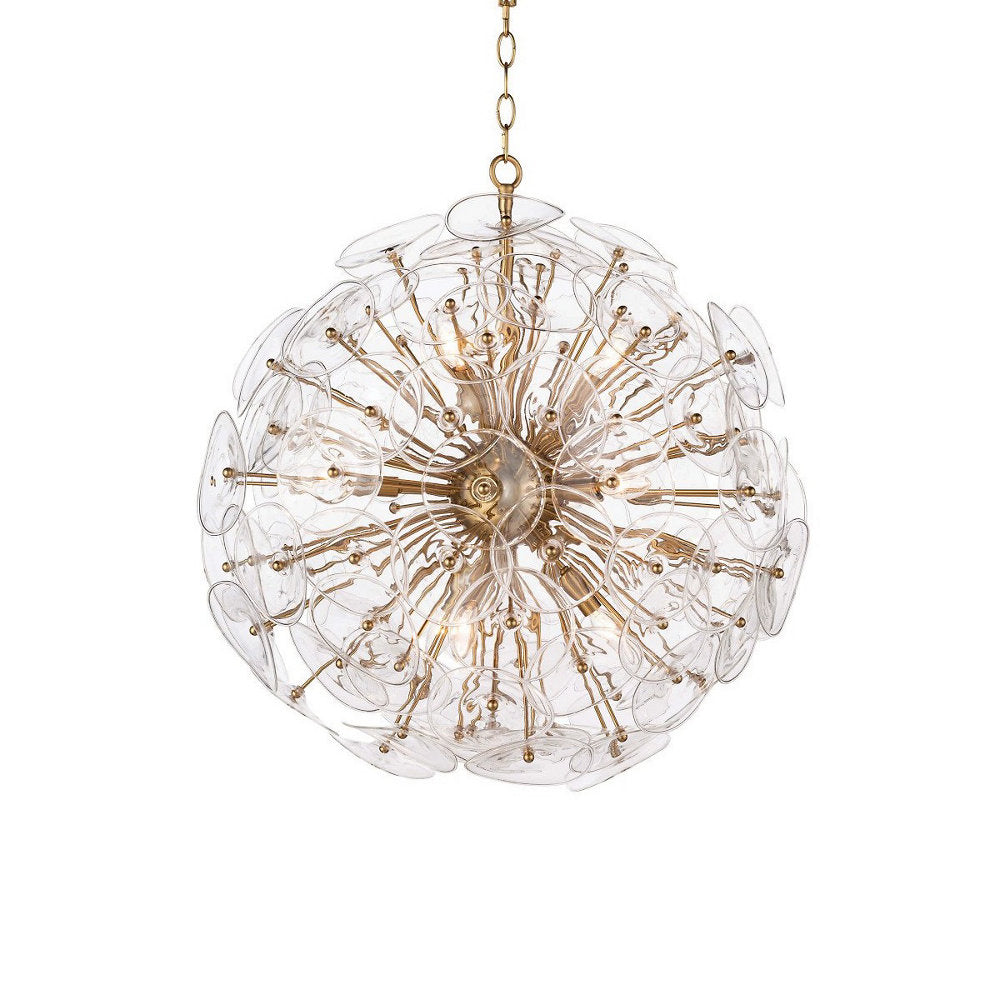 Poppy Glass Chandelier