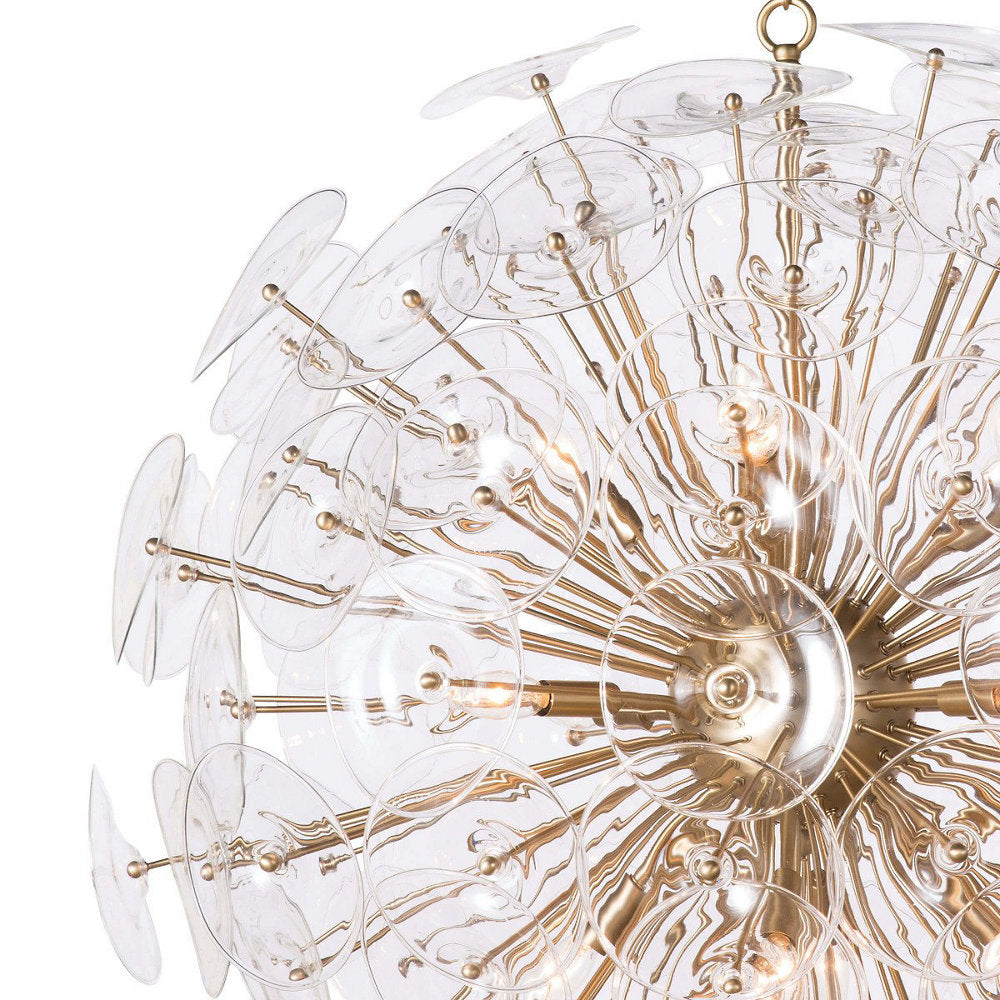 Poppy Glass Chandelier