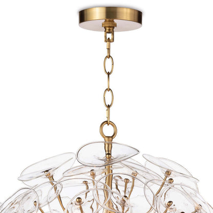 Poppy Glass Chandelier