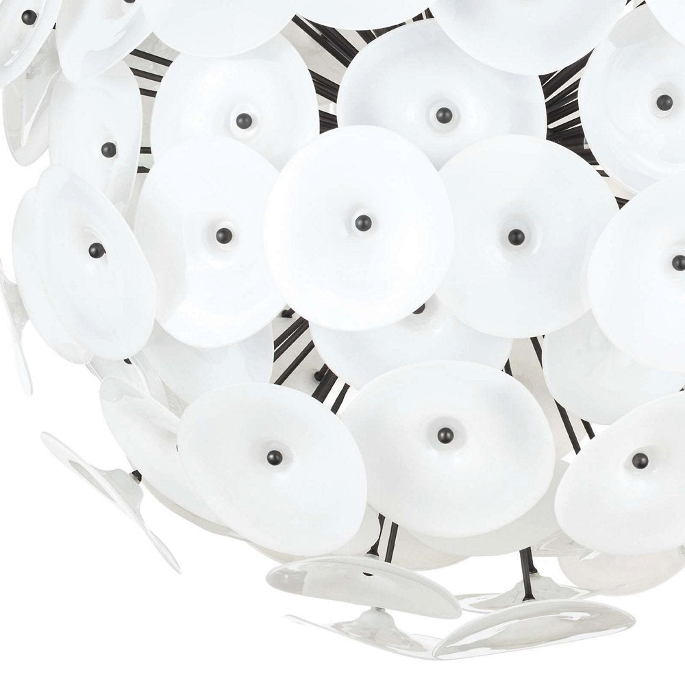 Poppy Glass Chandelier