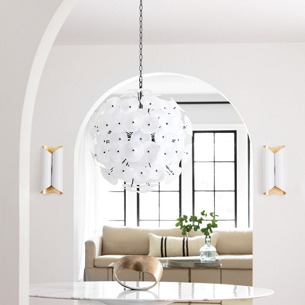 Poppy Glass Chandelier