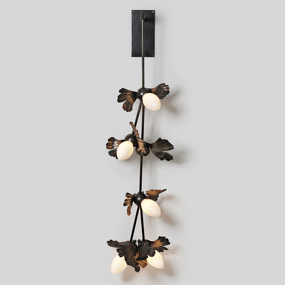 Ginkgo Blossom 05 Totem Wall Sconce