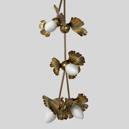 Fluted Ginkgo 07 Totem Pendant