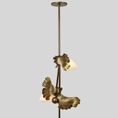 Fluted Ginkgo 07 Totem Pendant