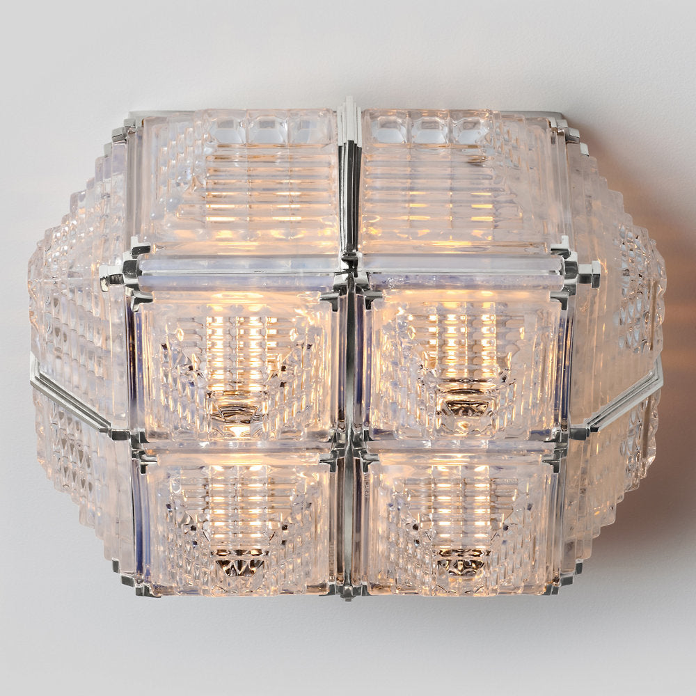 Jewel Block Flushmount 2