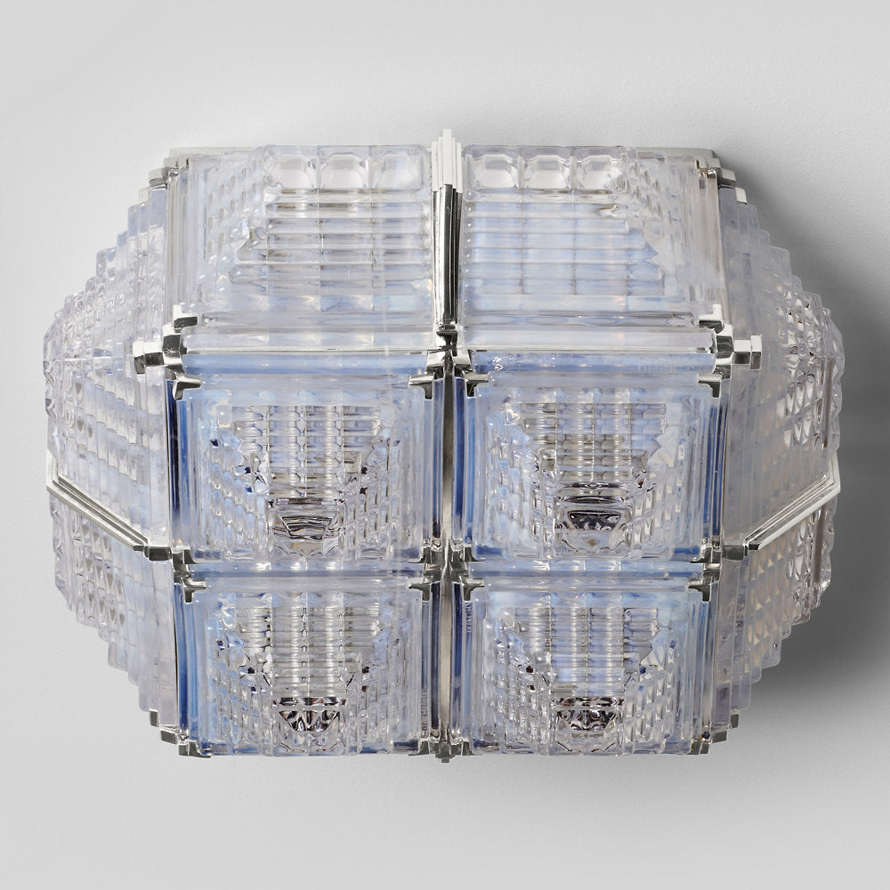Jewel Block Flushmount 2
