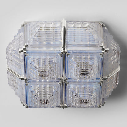 Jewel Block Flushmount 2
