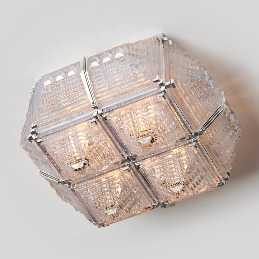 Jewel Block Flushmount 2