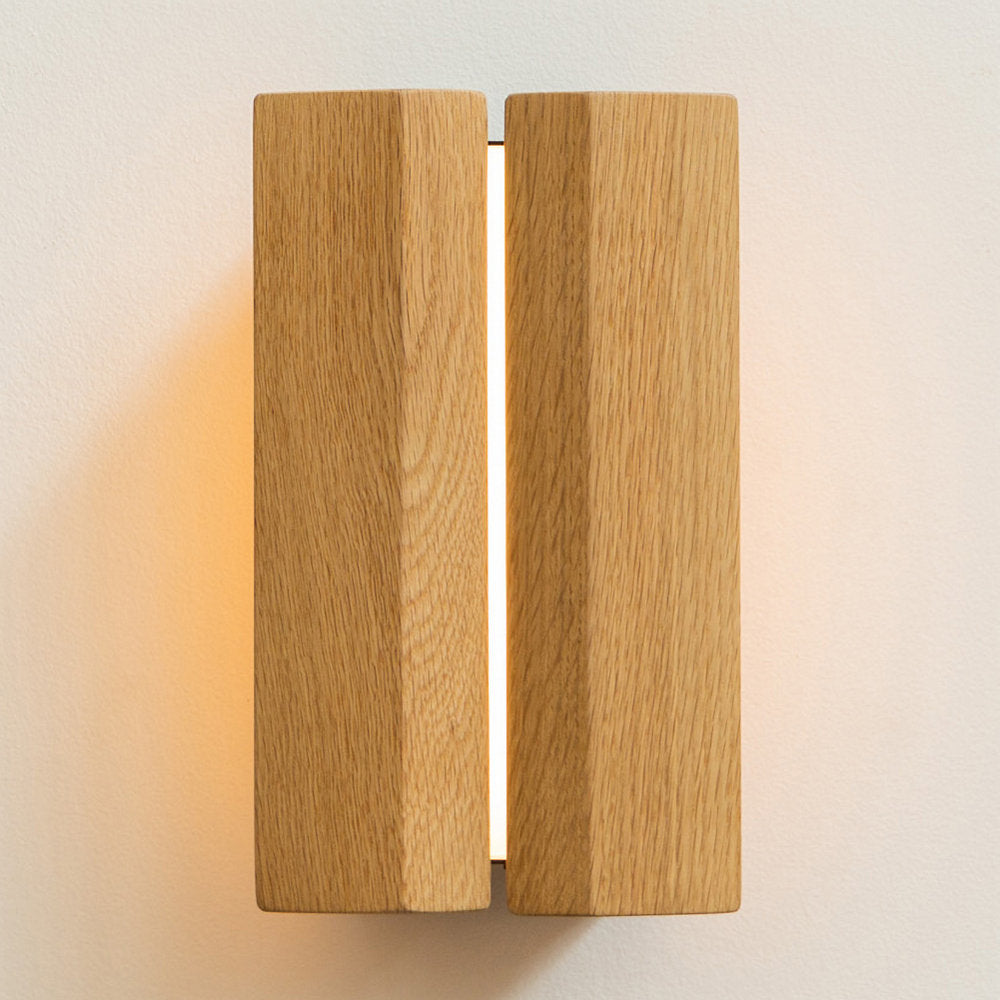 ADA Indoor/Outdoor Oak LED Wall Sconce