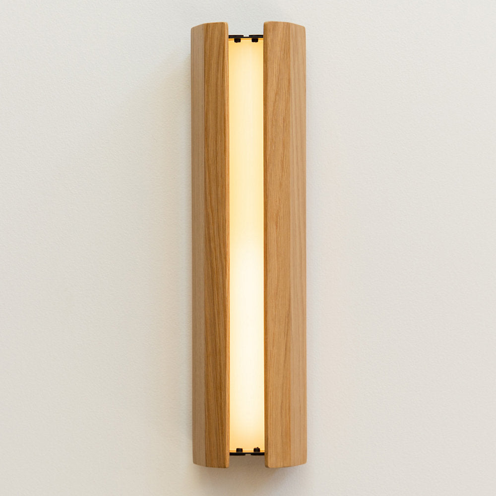 ADA Indoor/Outdoor Oak LED Wall Sconce