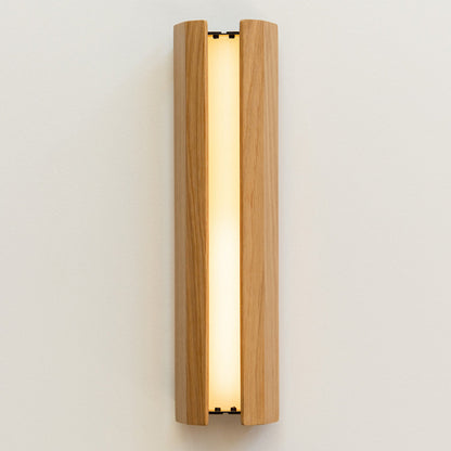 ADA Indoor/Outdoor Oak LED Wall Sconce