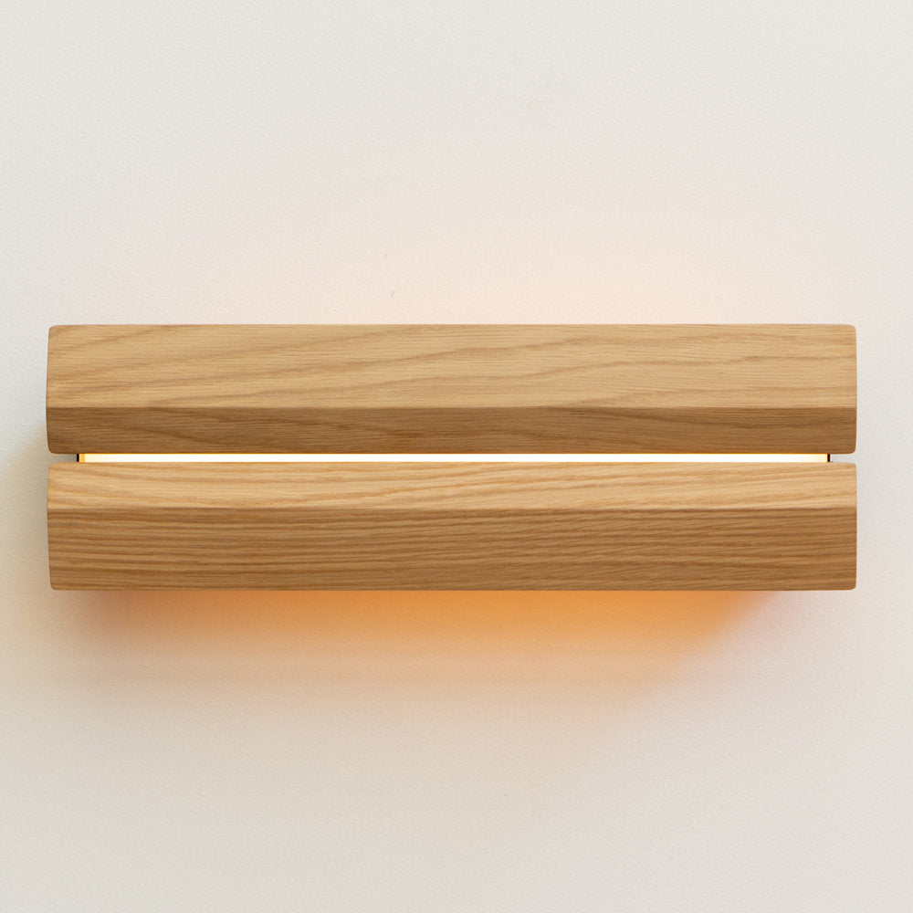 ADA Indoor/Outdoor Oak LED Wall Sconce