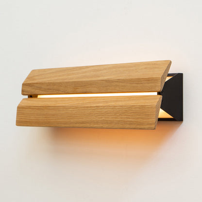 ADA Indoor/Outdoor Oak LED Wall Sconce