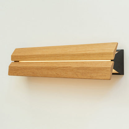 ADA Indoor/Outdoor Oak LED Wall Sconce