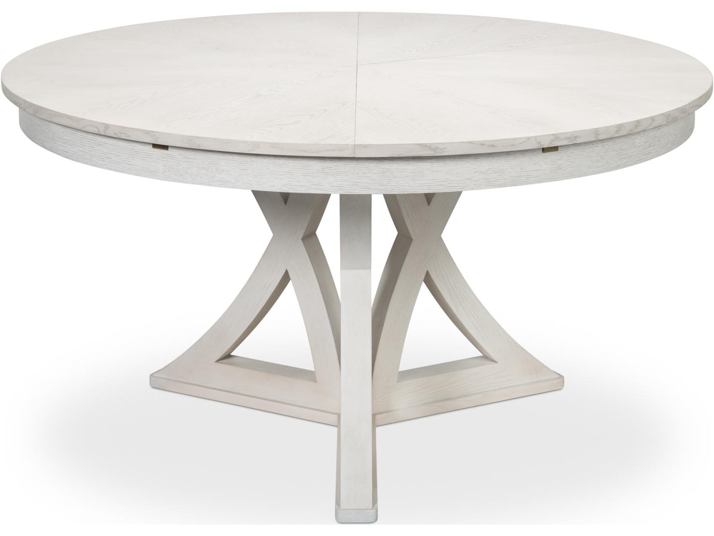 Casual Jupe Extendable Dining Table in Working White Oak