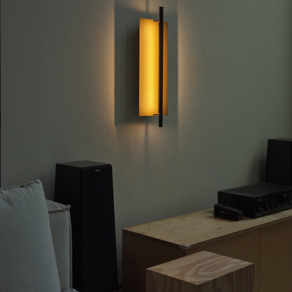 Lamina Dorada LED Wall Sconce