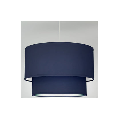 Philip Linen Drum Pendant