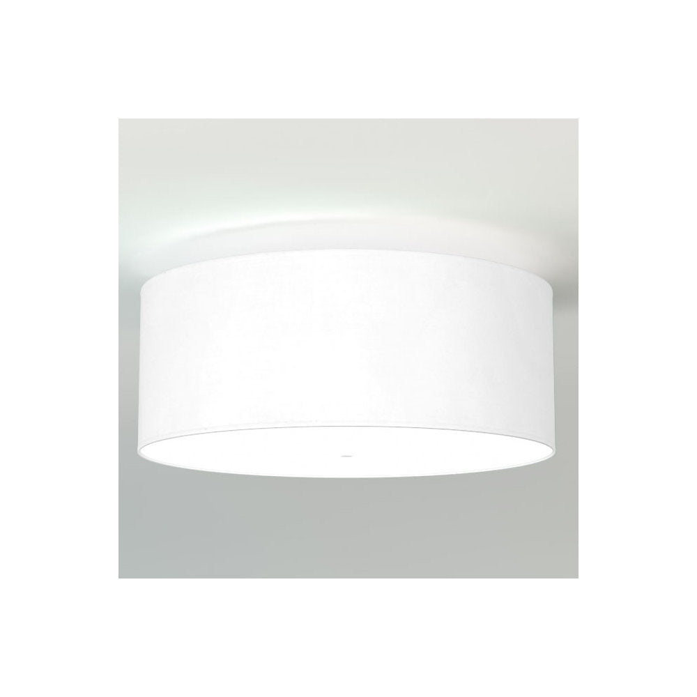 Stacey Linen Semi-Flushmount