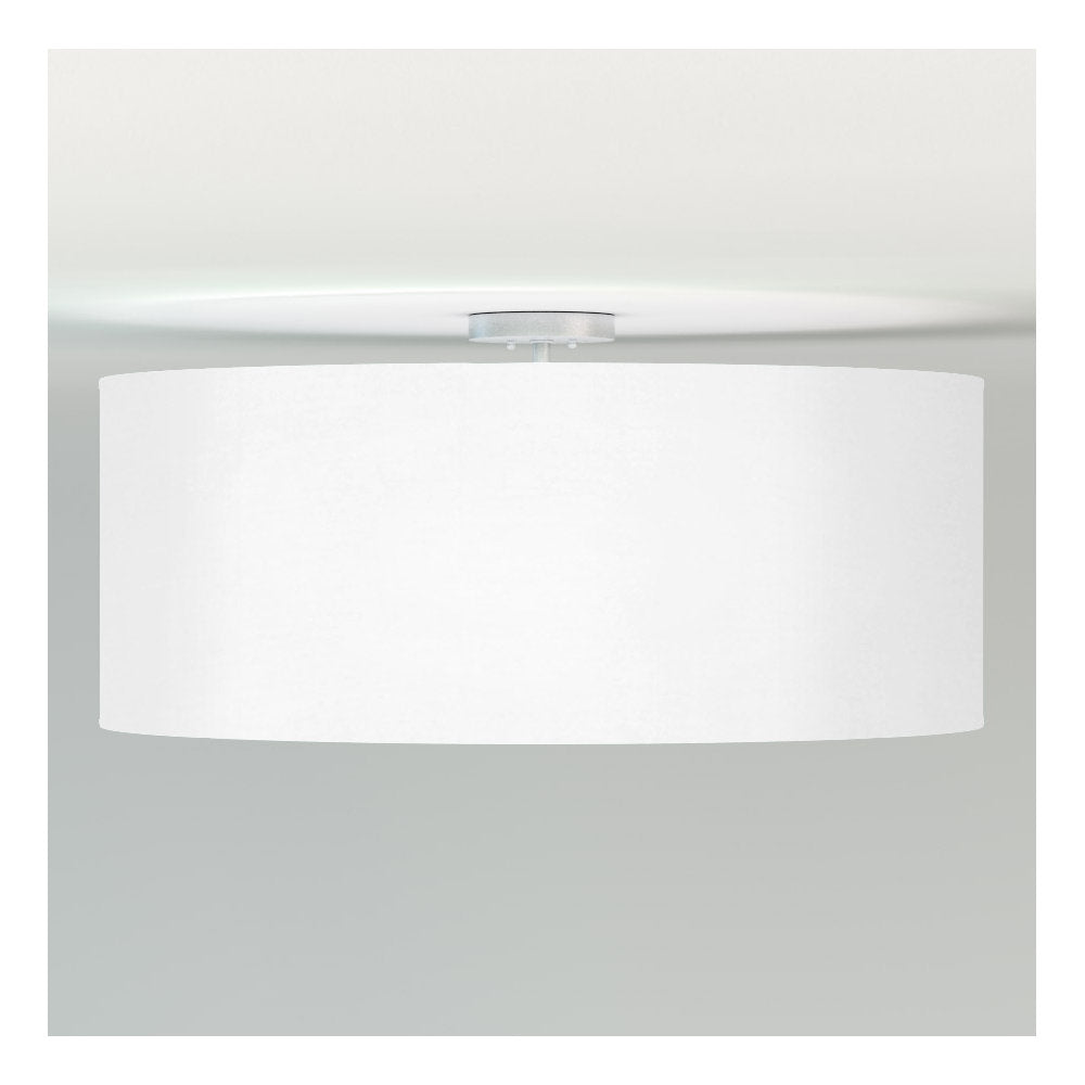 Stacey Linen Semi-Flushmount