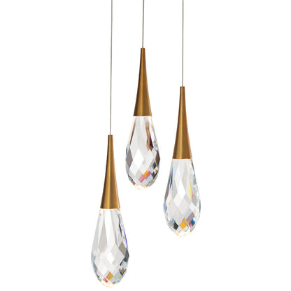 Hibiscus LED Multi-Light Pendant