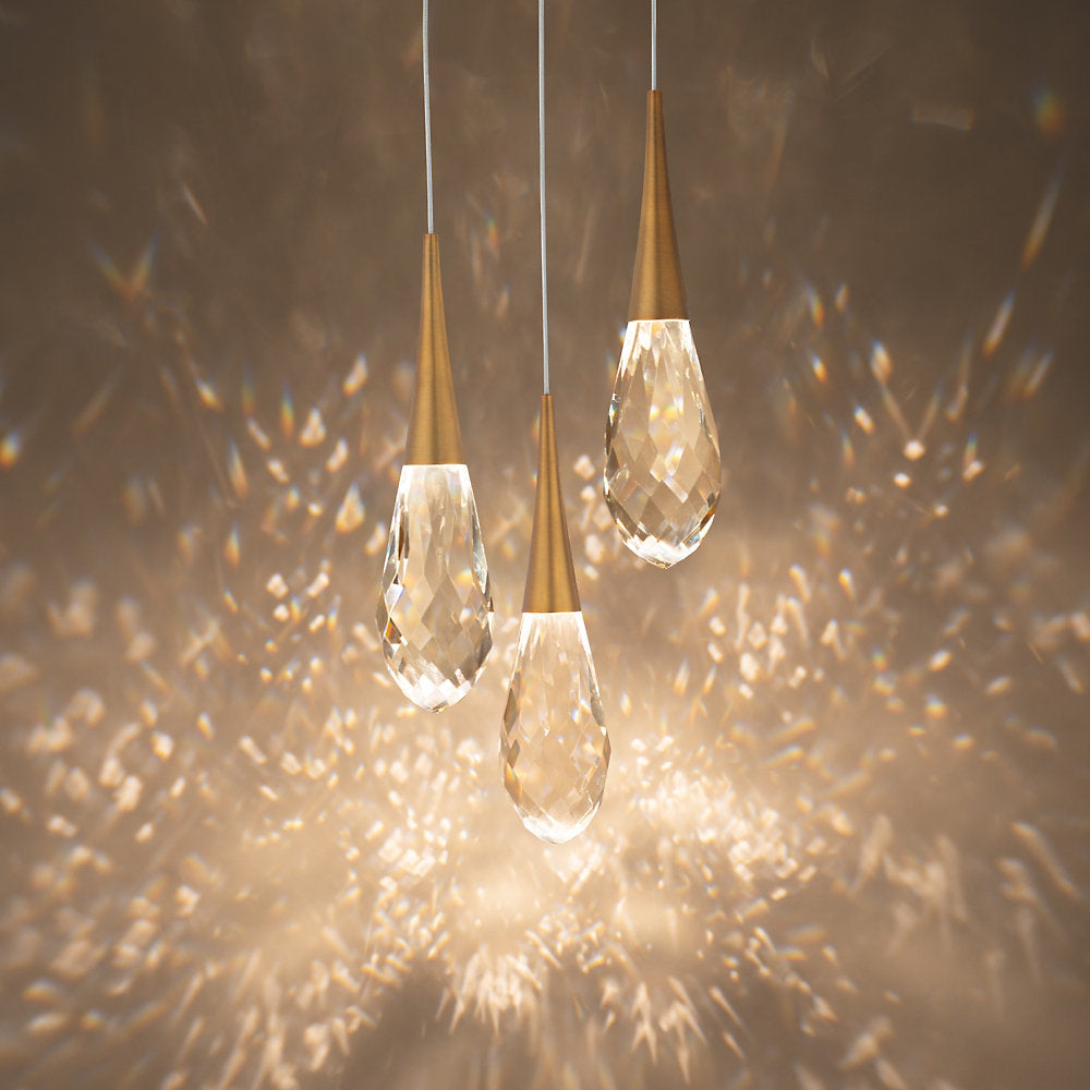 Hibiscus LED Multi-Light Pendant