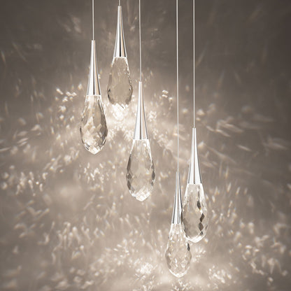 Hibiscus LED Multi-Light Pendant