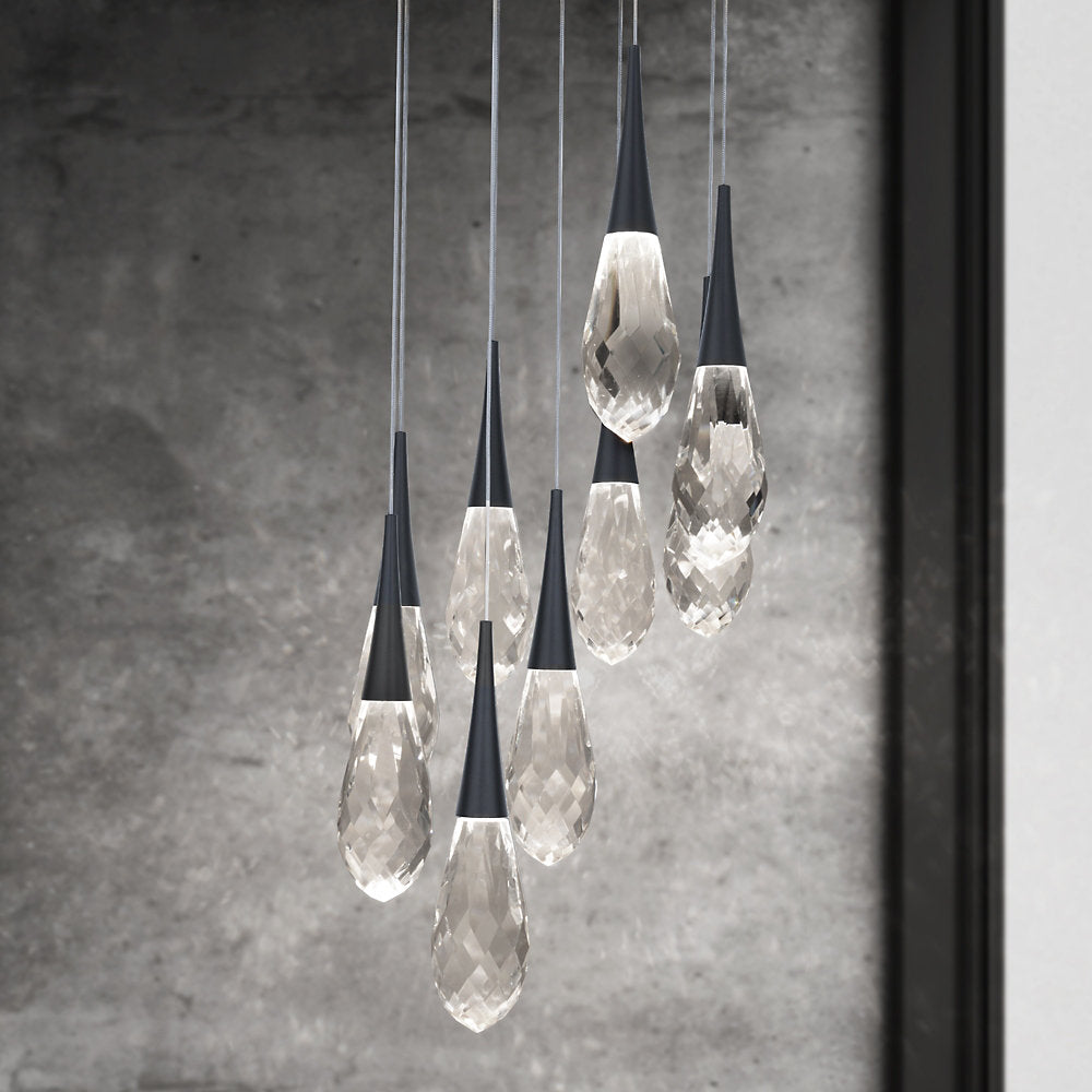 Hibiscus LED Multi-Light Pendant