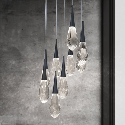 Hibiscus LED Multi-Light Pendant