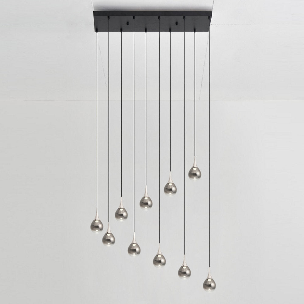 Paopao PZ10 LED Linear Multi Light Pendant