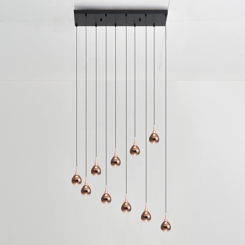 Paopao PZ10 LED Linear Multi Light Pendant