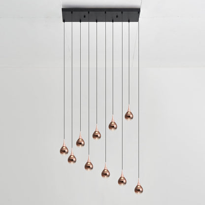 Paopao PZ10 LED Linear Multi Light Pendant