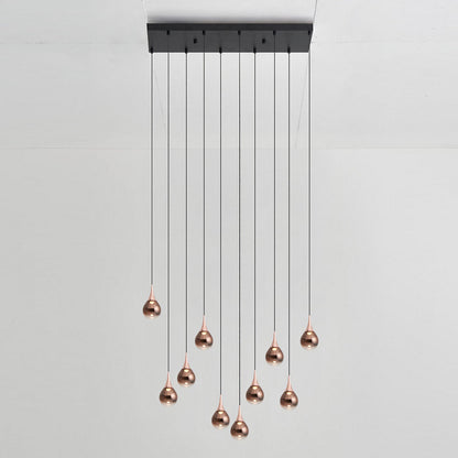 Paopao PZ10 LED Linear Multi Light Pendant